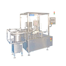 High Grade Liquid Filling Machine Automatic Rotary Liquid Filling Machine Filling Capping Labeling 0.1~1ml. 60~80pcs/min.